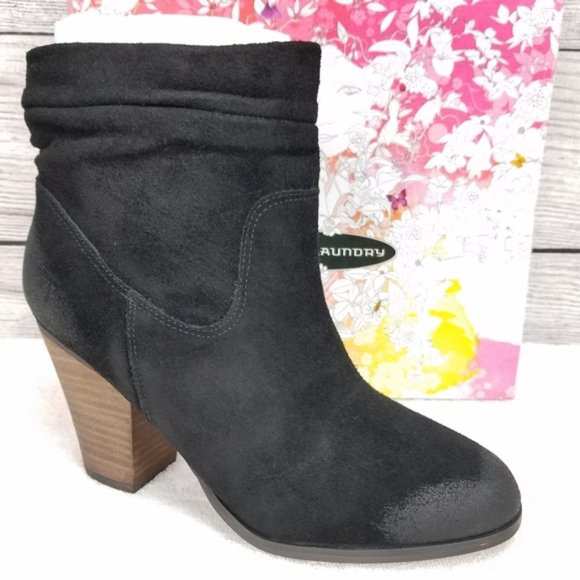 Chinese Laundry Shoes - NEW Chinese Laundry Distressed Slouch Heeled Boots